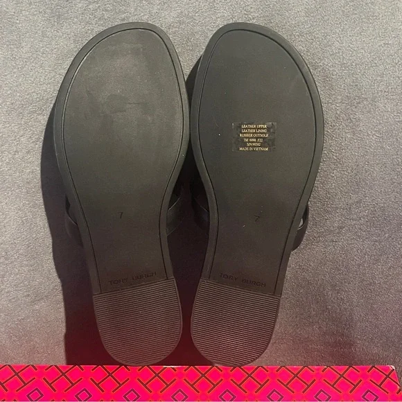 Tory Burch Women’s Miller Sandals Black Size 7 US - Picture 14 of 16